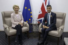 Sunak and von der Leyen share ‘positive’ call, boosting protocol deal chances