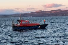 Coastguard stand down in Greenock major rescue operation