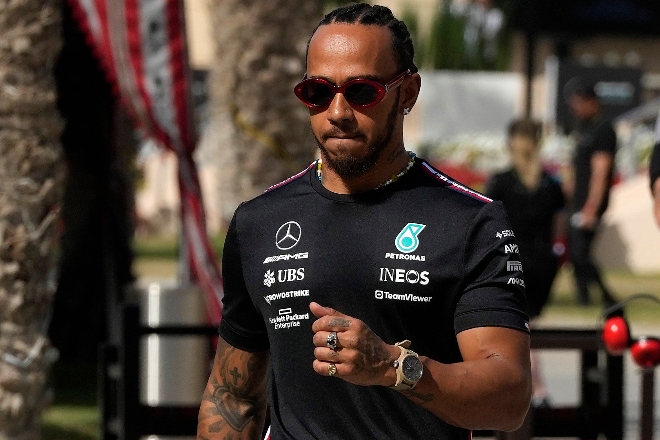 Seven-time world champion Lewis Hamilton