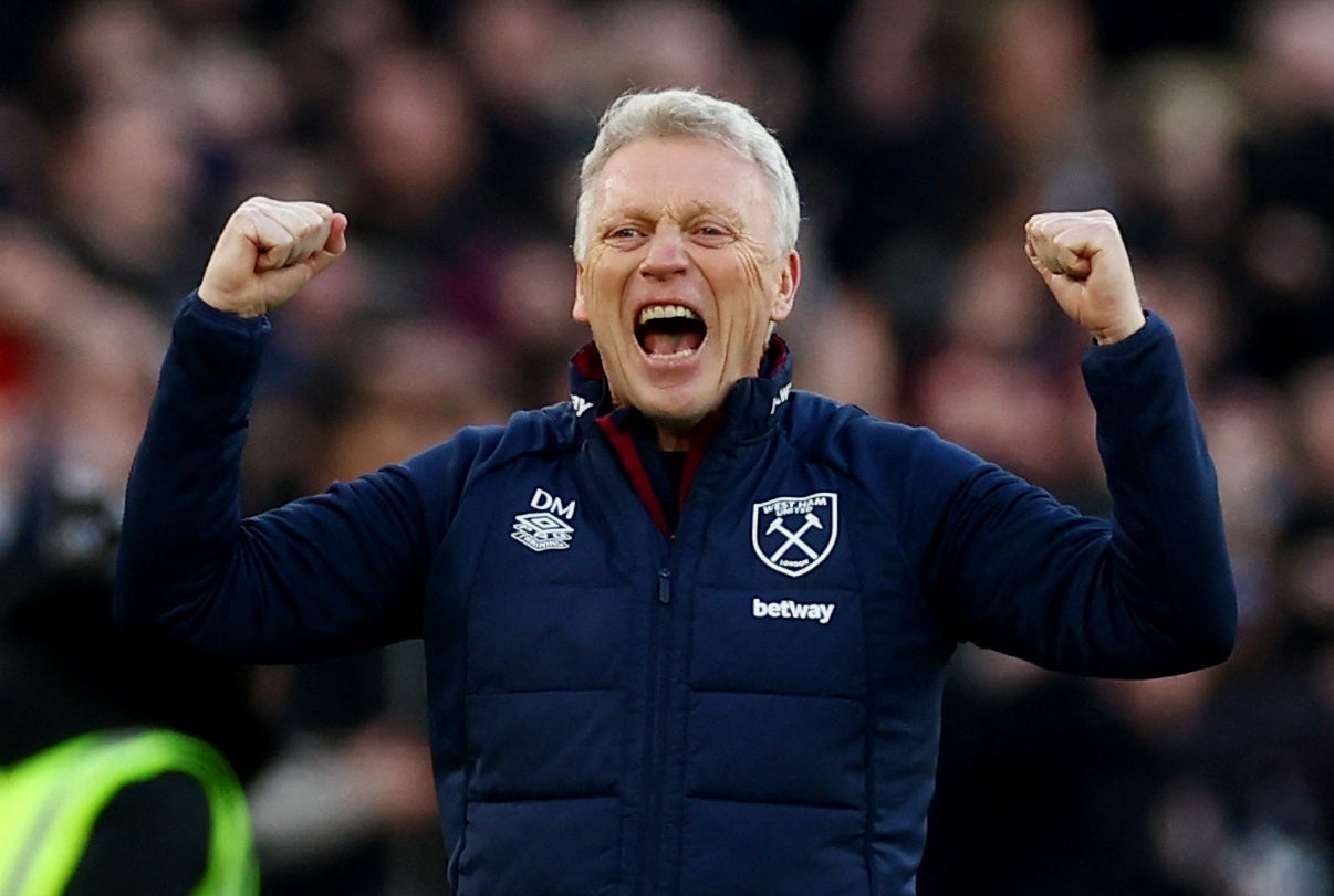 David Moyes could celebrate a crucial three points