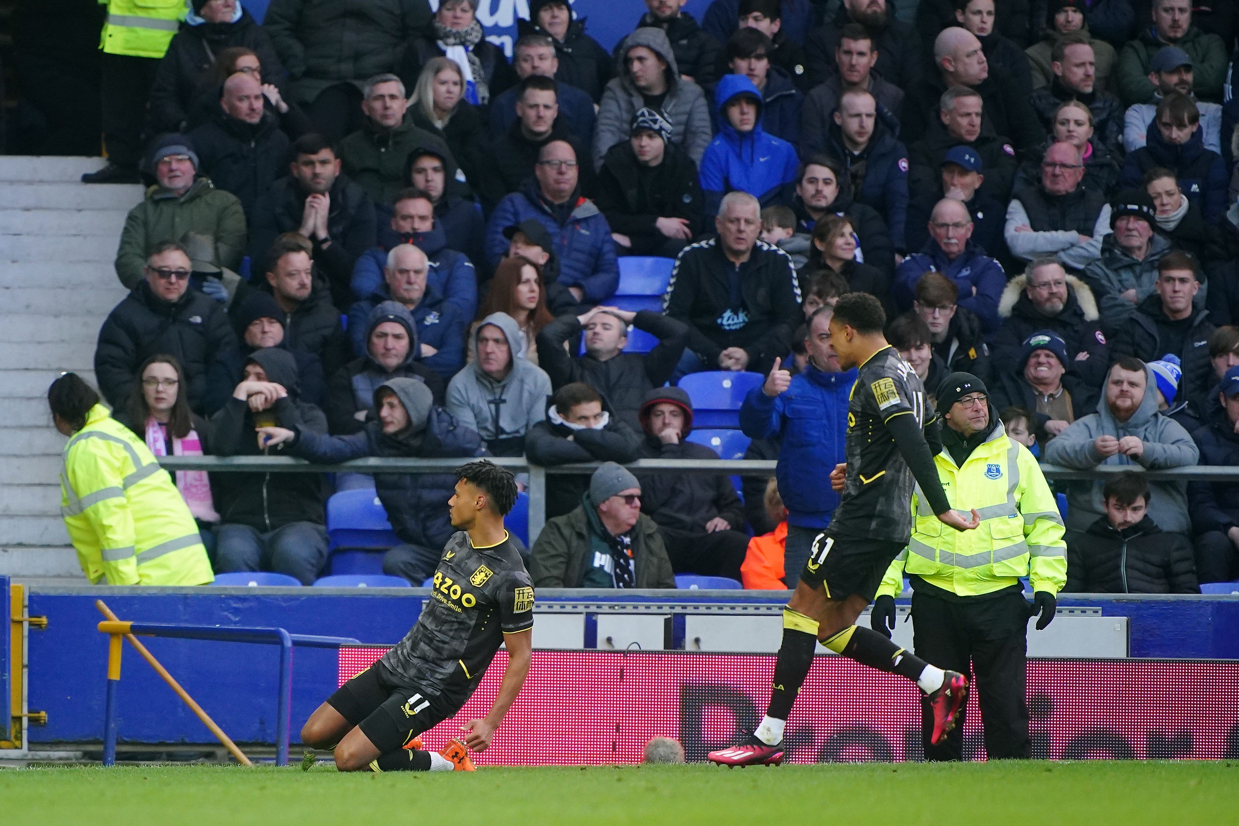 Watkins could celebrate scoring a crucial goal