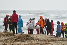 Migrant boat breaks apart off Italy; many dead, 58 survivors