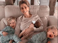 Stacey Solomon posts sweet family photo with baby Belle and her siblings