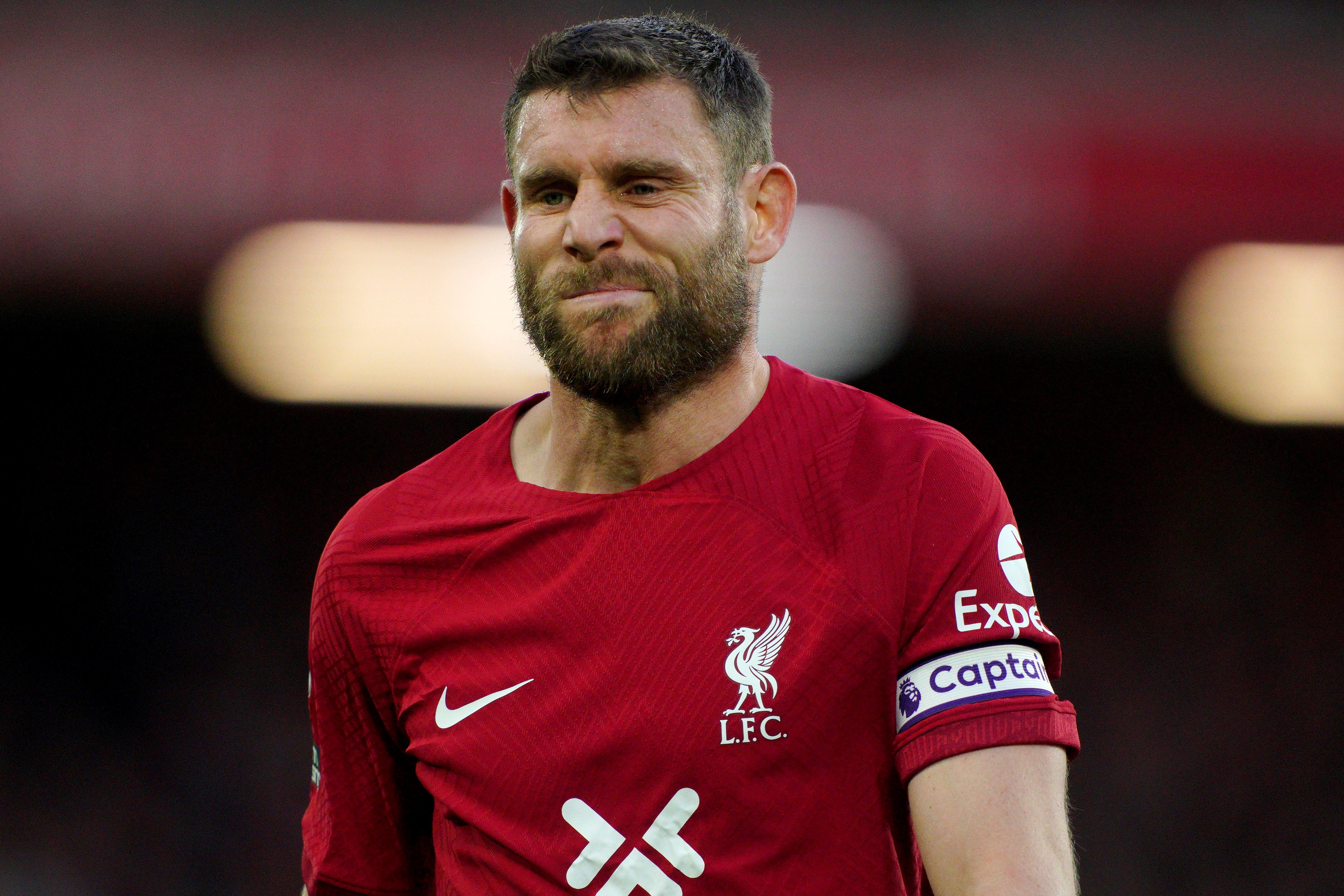 Liverpool’s James Milner admitted his side’s seventh-place Premier League position feels unusual (Peter Byrne/PA)