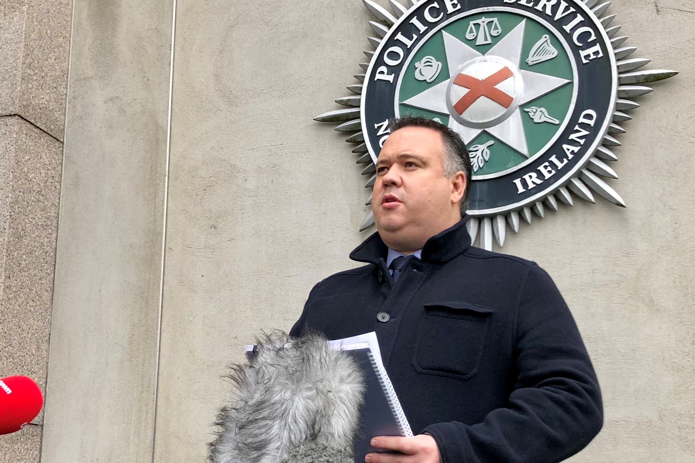 Detective Chief Inspector John Caldwell, who has been named as the off-duty police officer injured in a shooting at a sports complex in the Killyclogher Road area of Omagh, Co Tyrone (David Young/PA)