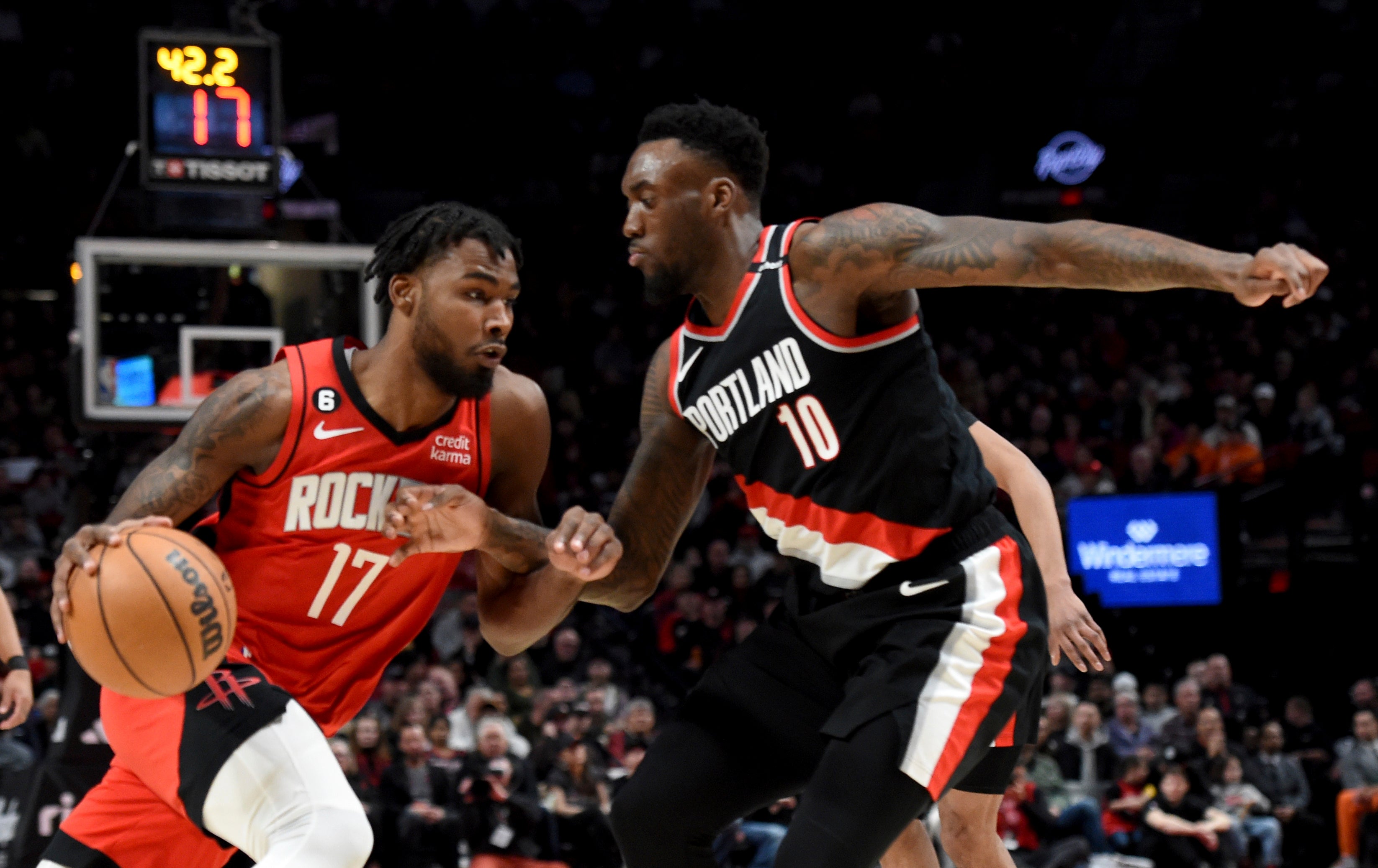Rockets Trail Blazers Basketball