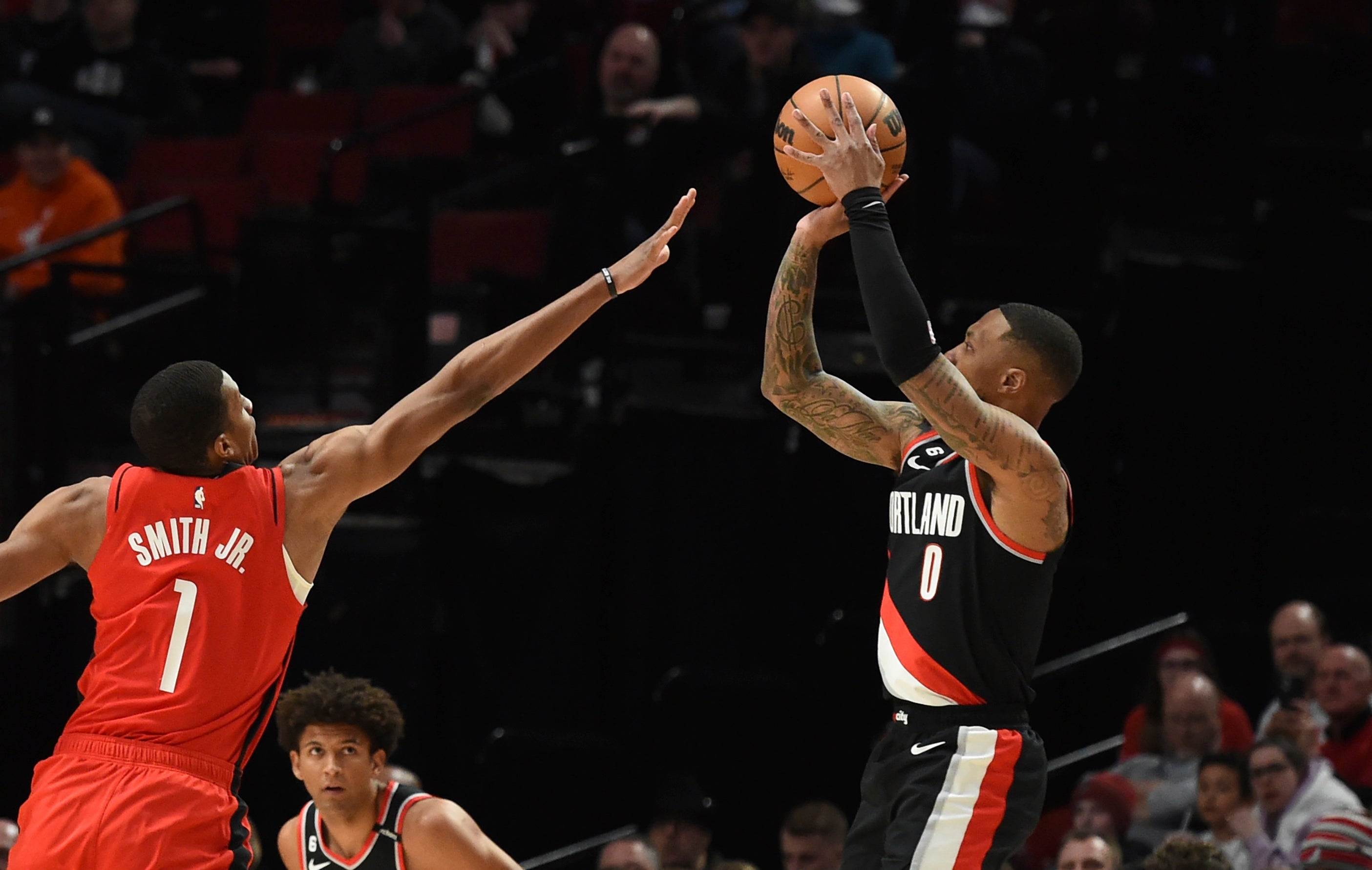Rockets Trail Blazers Basketball