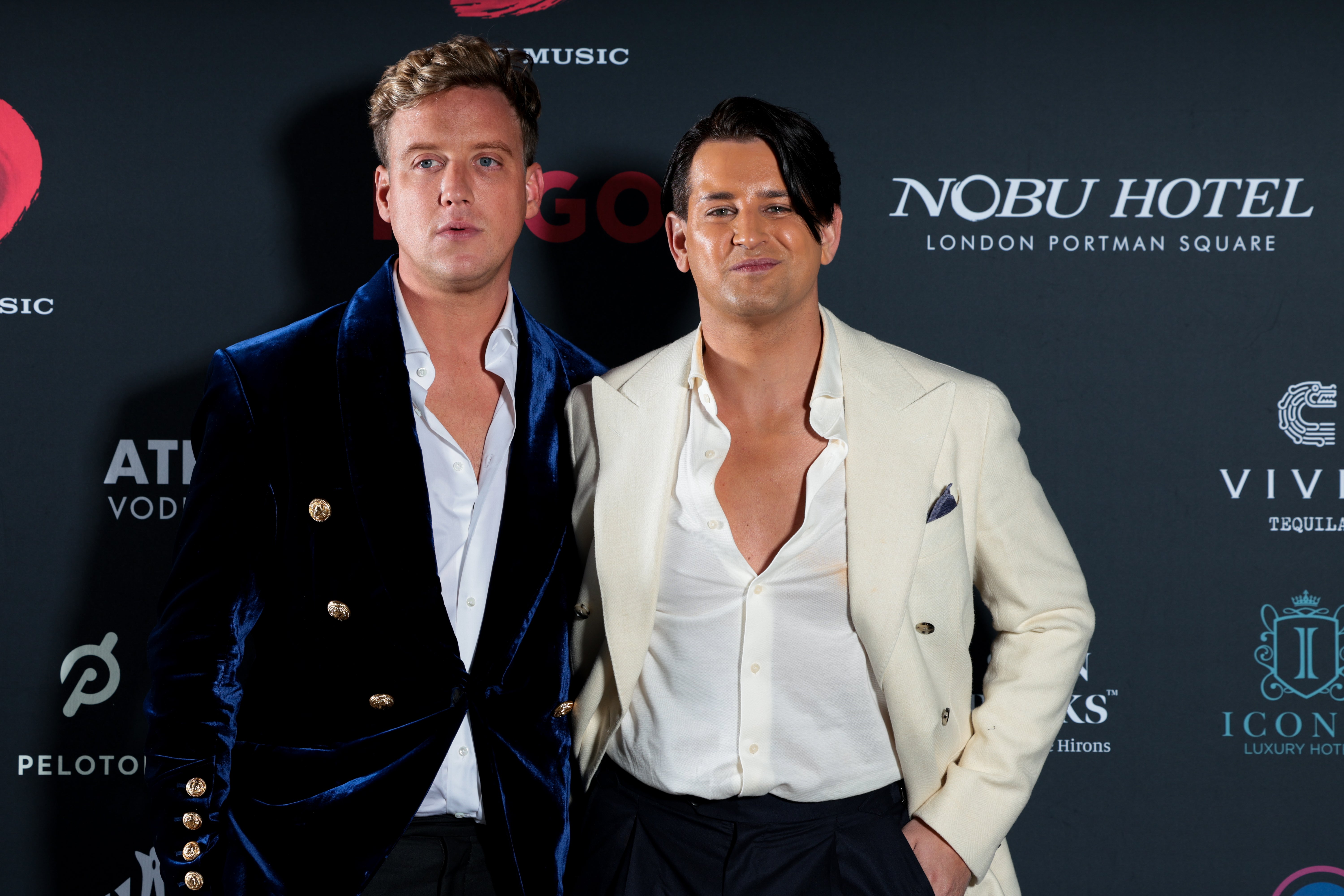 Gareth Locke and Ollie Locke attend the Sony Music's The BRIT Awards 2023 After Party at Nobu Hotel on February 11, 2023