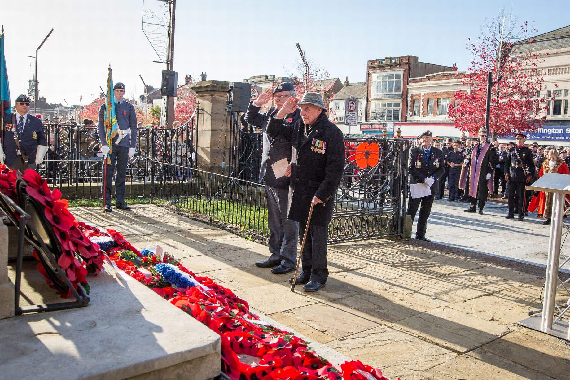 Warrant Officer Bob Brown who died aged 103 (MOD/PA)