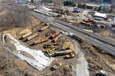 Waste shipments resume from Ohio toxic train derailment