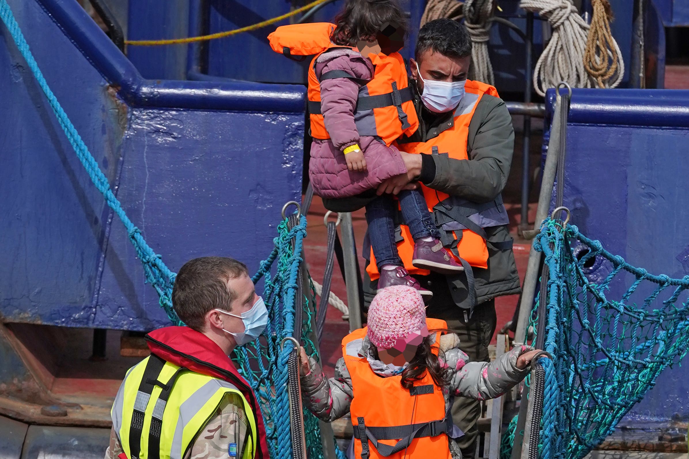 A Lords committee said it is in the best interests of a child living in the UK to be surrounded by their family and to remain here (Gareth Fuller/PA)