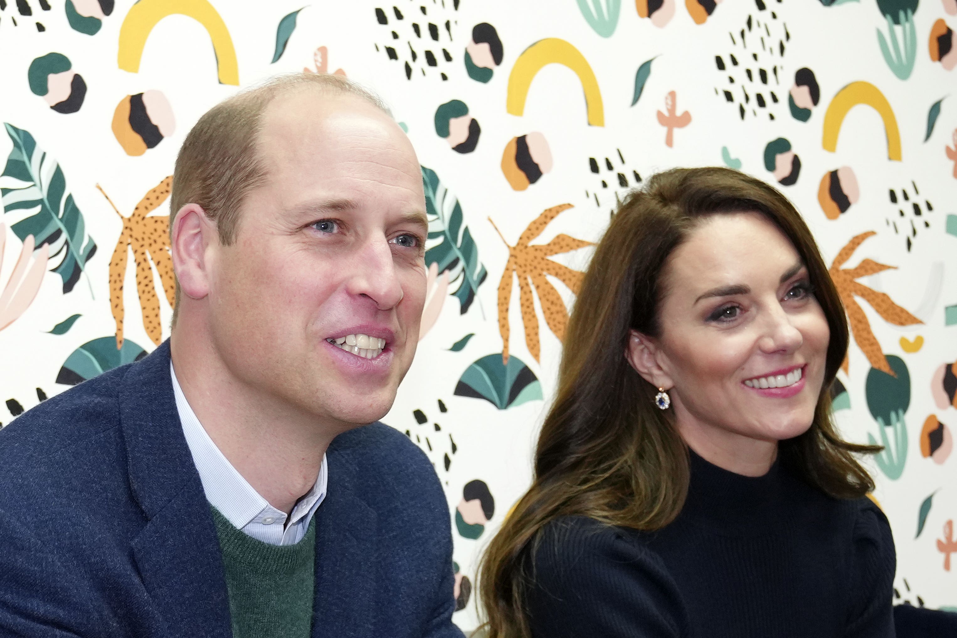 The Prince and Princess of Wales (Jon Super/PA)