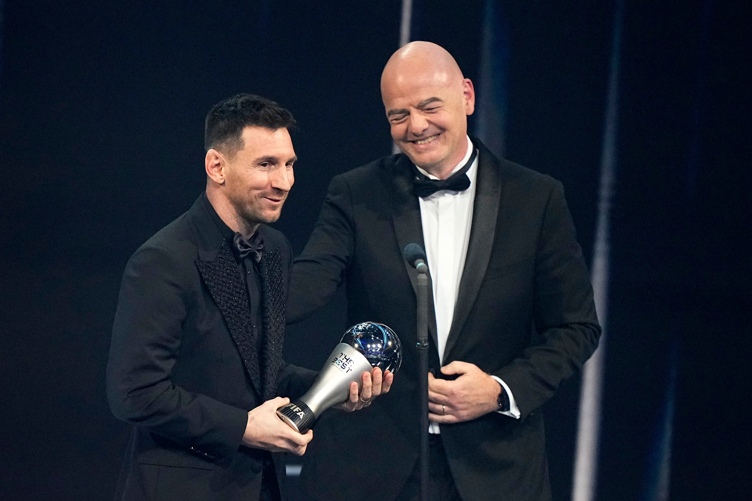 APTOPIX France Soccer FIFA Awards