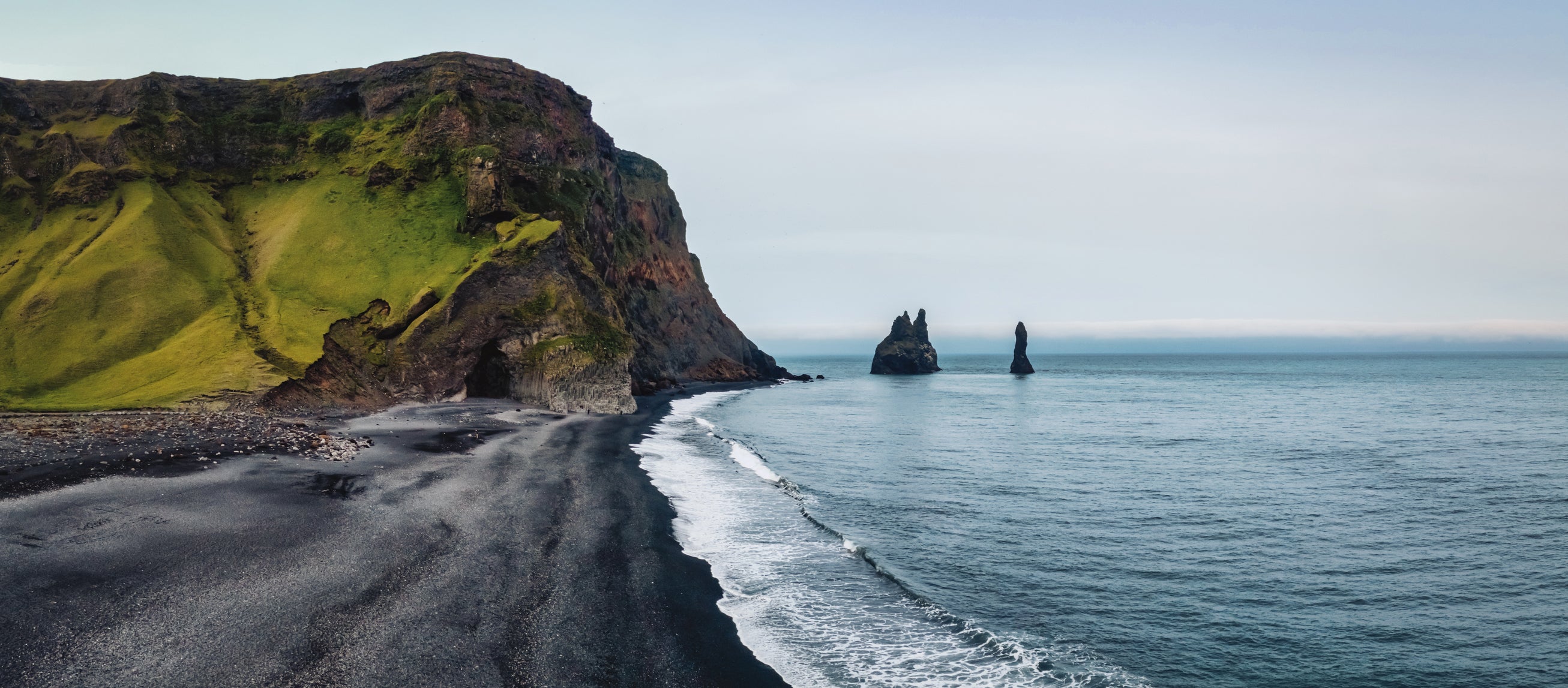 Iceland’s dramatic Reynisfjar beach was named number one in the list of Europe’s best beaches and number four in the world’s best beaches
