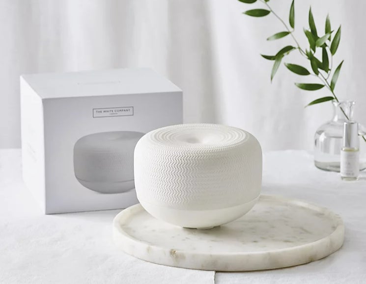 Textured ceramic electronic diffuser (£80, Thewhitecompany.com )