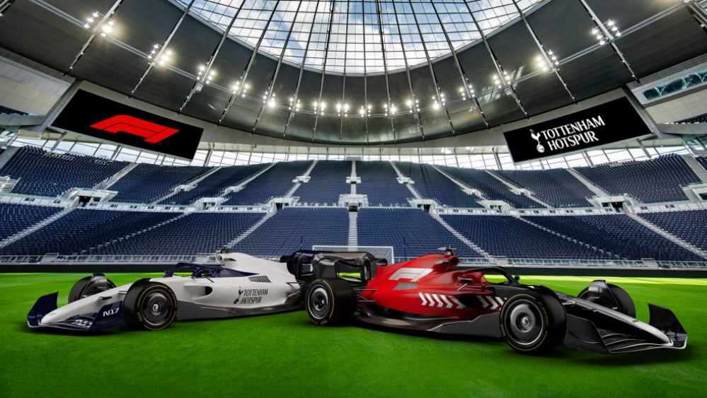 Formula 1 has teamed up with Tottenham Hotspur to build an indoor go-kart track below the team’s 60,000-seater stadium