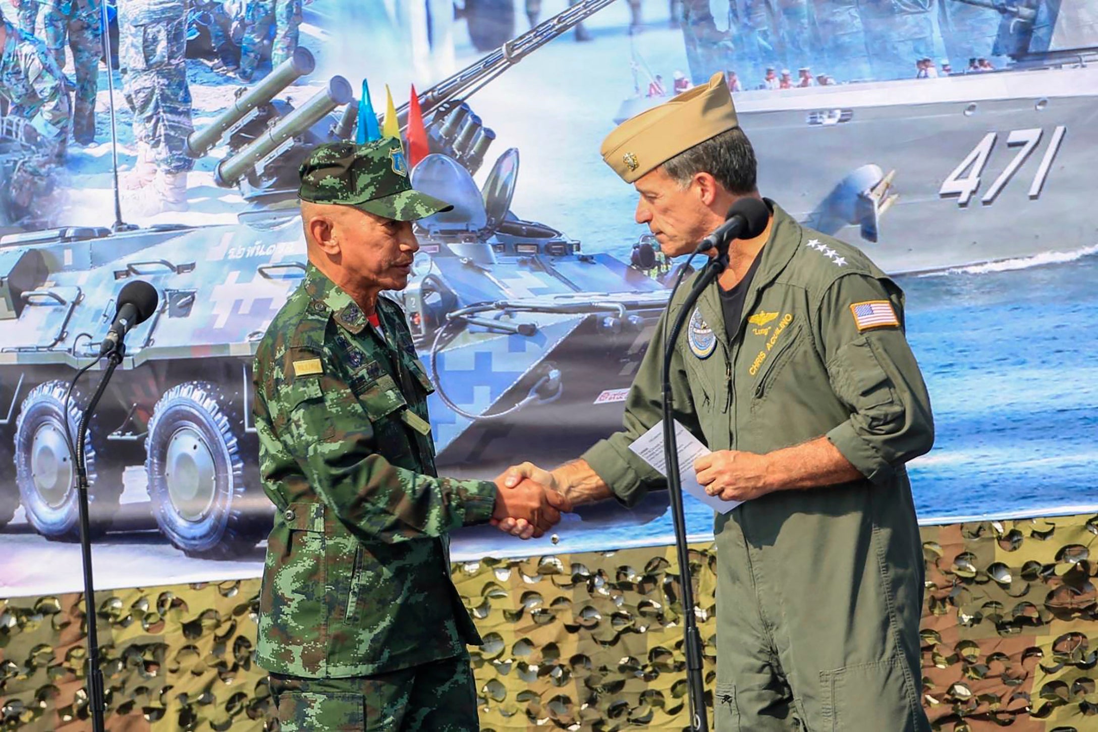 Thailand US Military Exercise