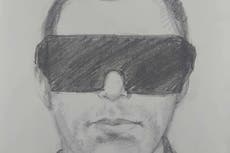 Police release sketch of man in ‘distinctive’ sunglasses wanted after sex attack