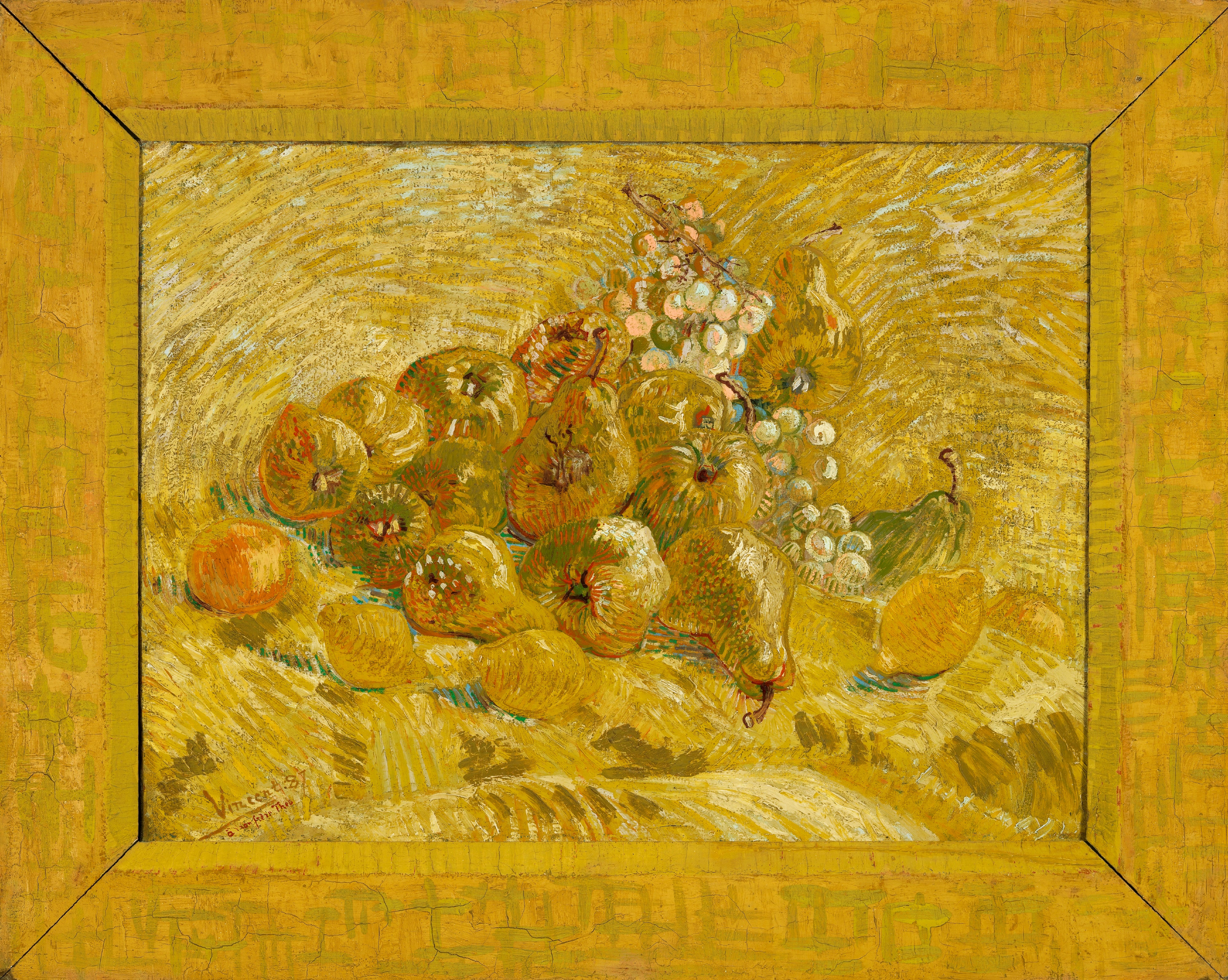 ‘Quinces, Lemons, Pears and Grapes’, 1887, Van Gogh Museum, Amsterdam