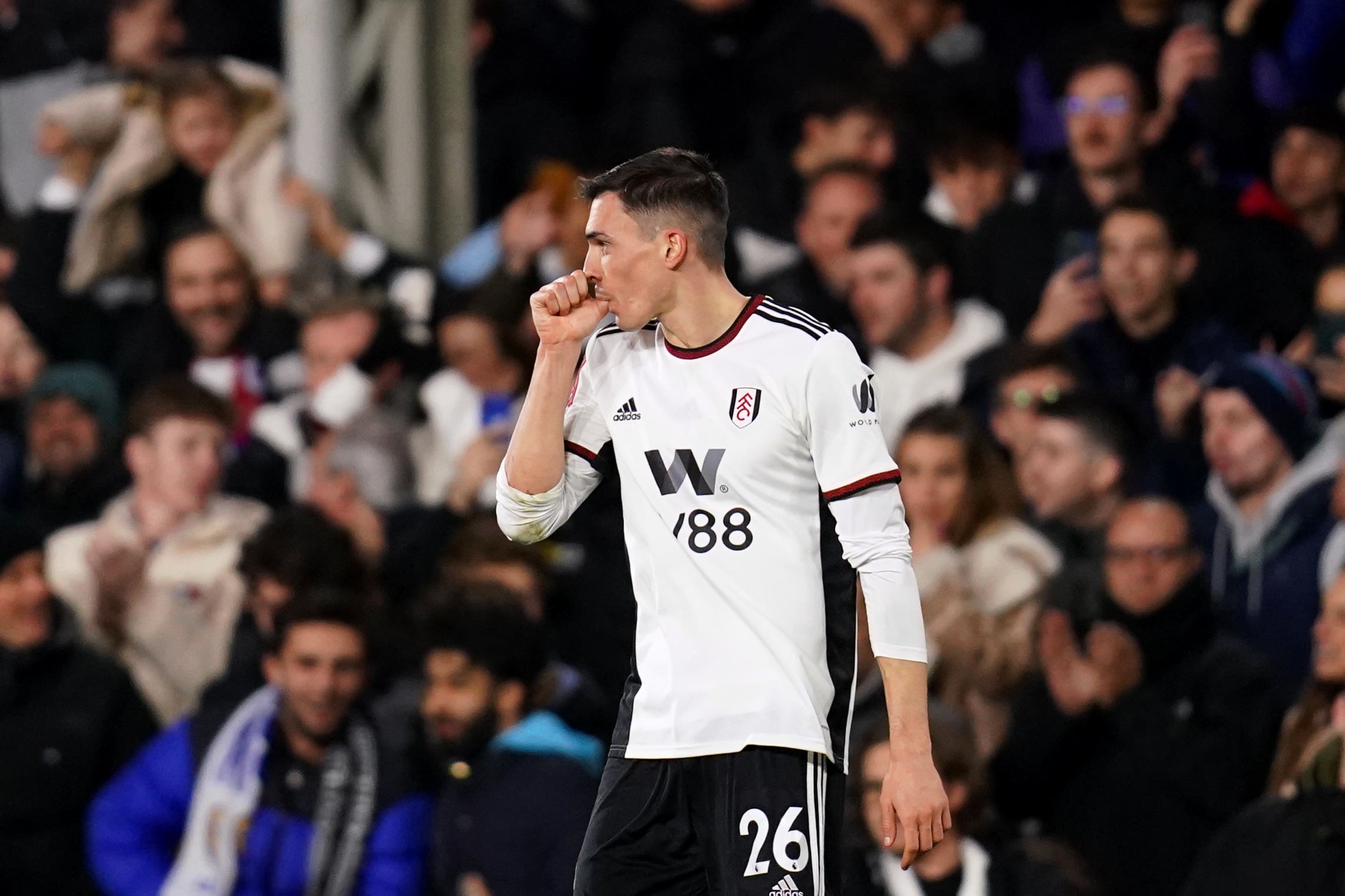 Joao Palhinha scored a stunning opener for Fulham (John Walton/PA)