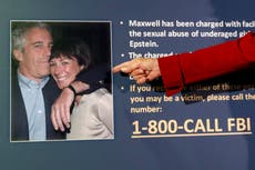 Ghislaine Maxwell’s appeals arguments repeat claims that failed first time round