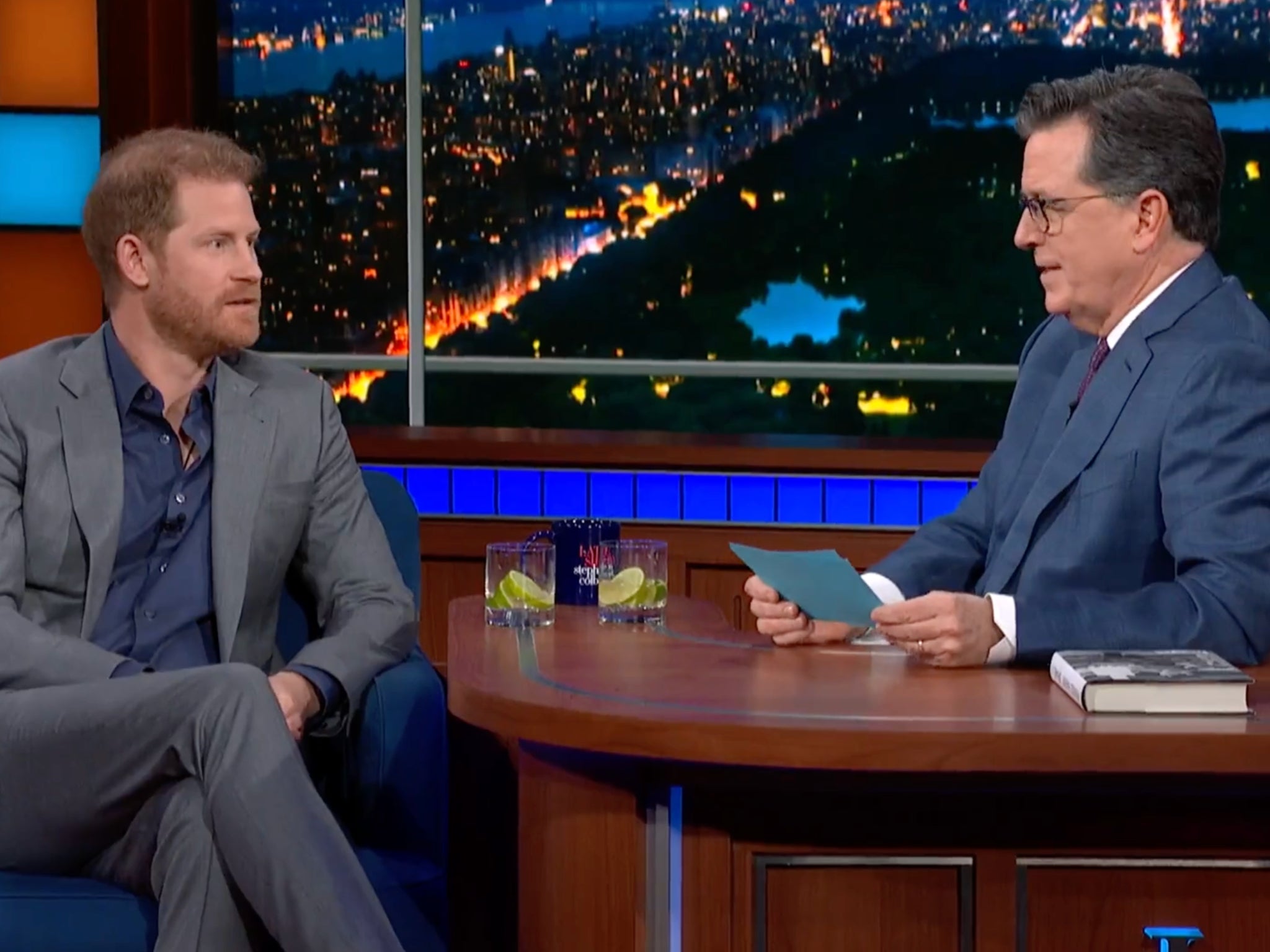 Prince Harry made a surprise appearance in a Q&A segment of the show