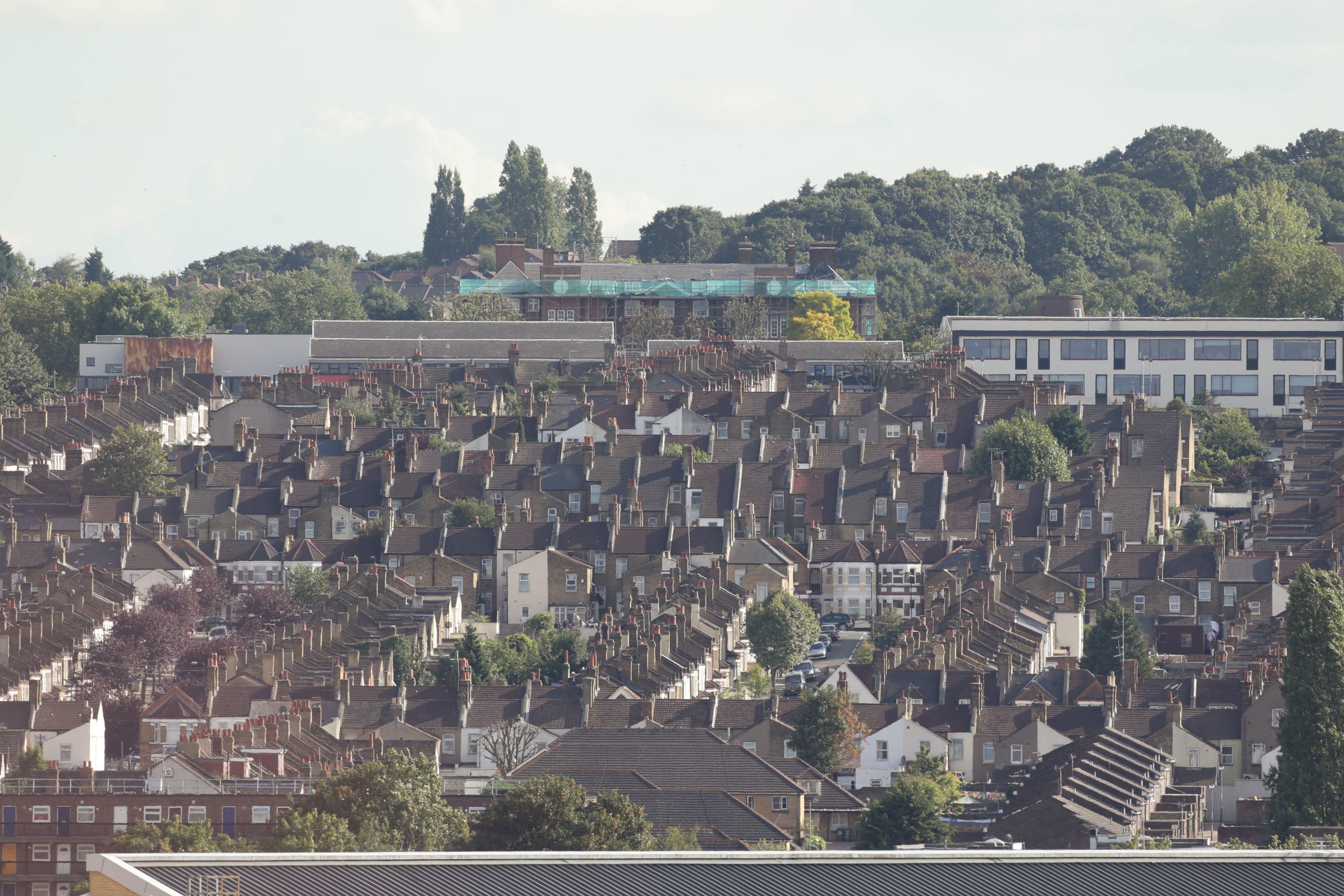 Nationwide said annual house price growth across the UK slipped into negative territory in February for the first time since June 2020 (Yui Mok/PA)