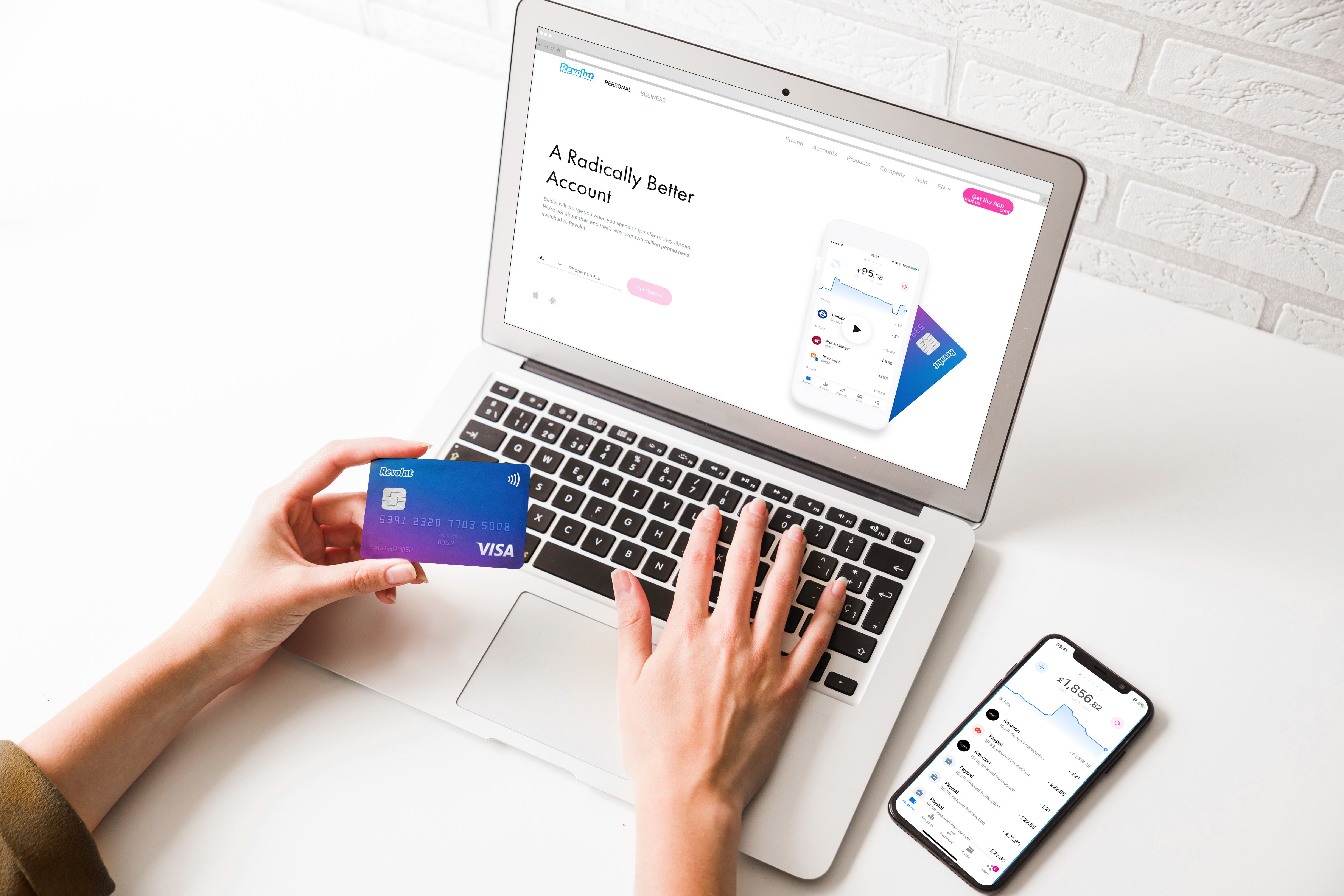 Banking app Revolut