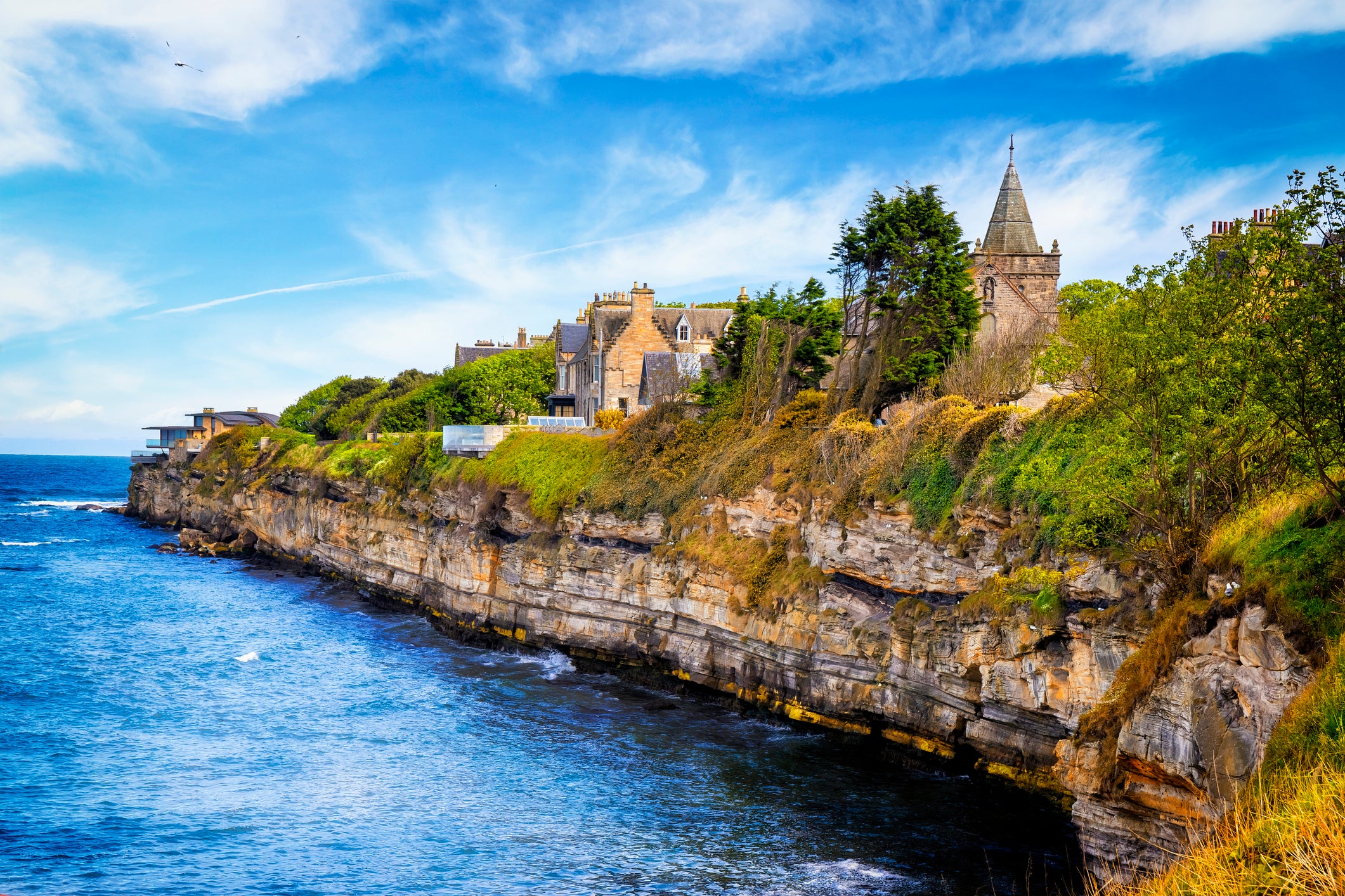 Kingsbarns Distillery is located near picturesque St Andrew’s, Scotland