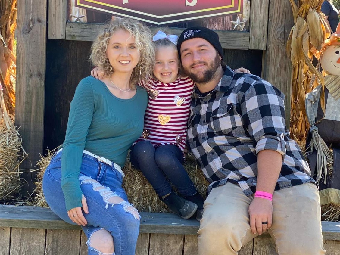 Allie already had a five-year-old daughter and was expecting to introduce her second child with her husband when she learned her baby would not survive