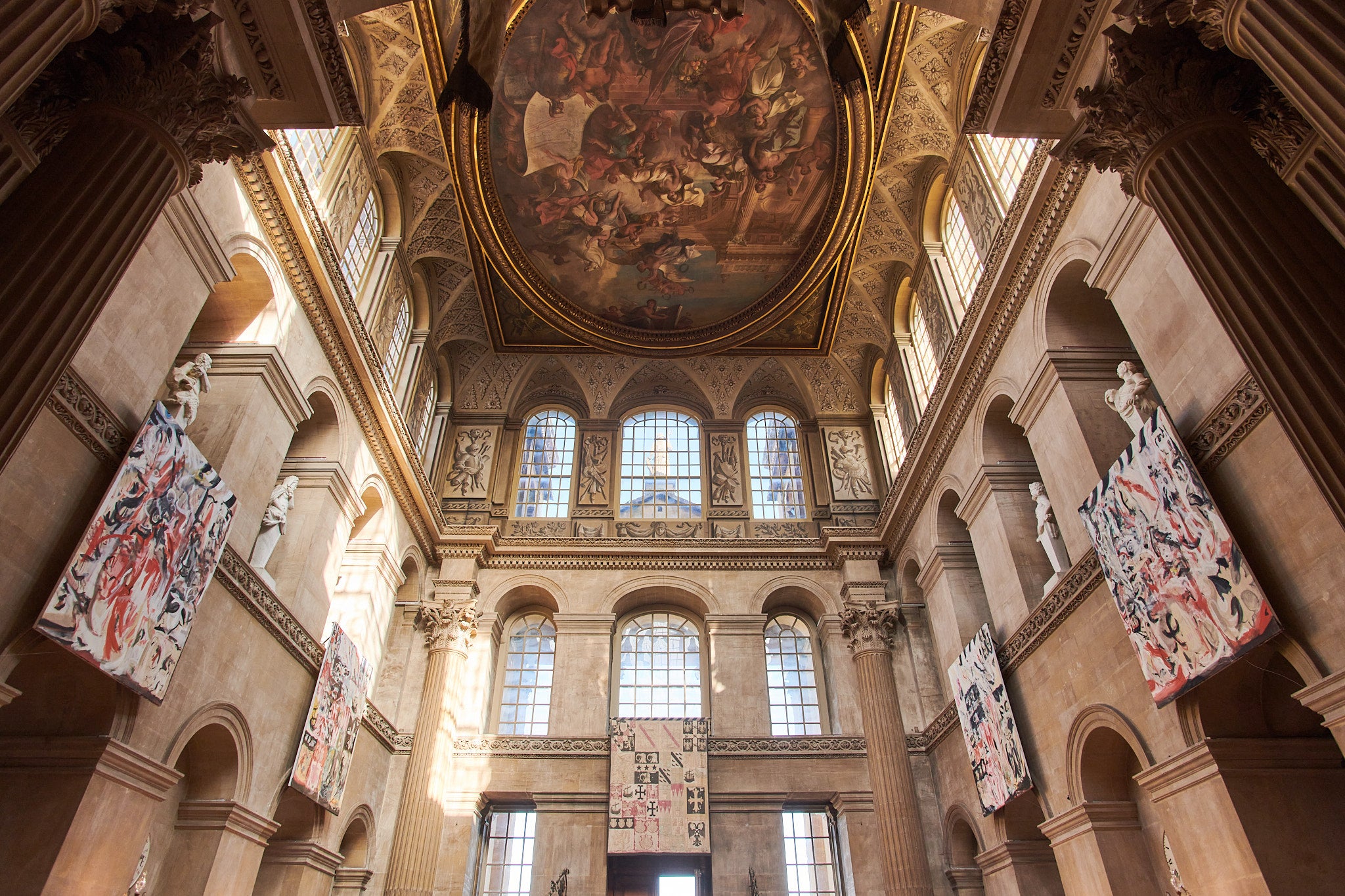 European Baroque extravagance can be found at Blenheim Palace