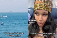 A woman on TikTok claimed a cruise ship left her ‘stuck on an island’ - but is that what really happened?
