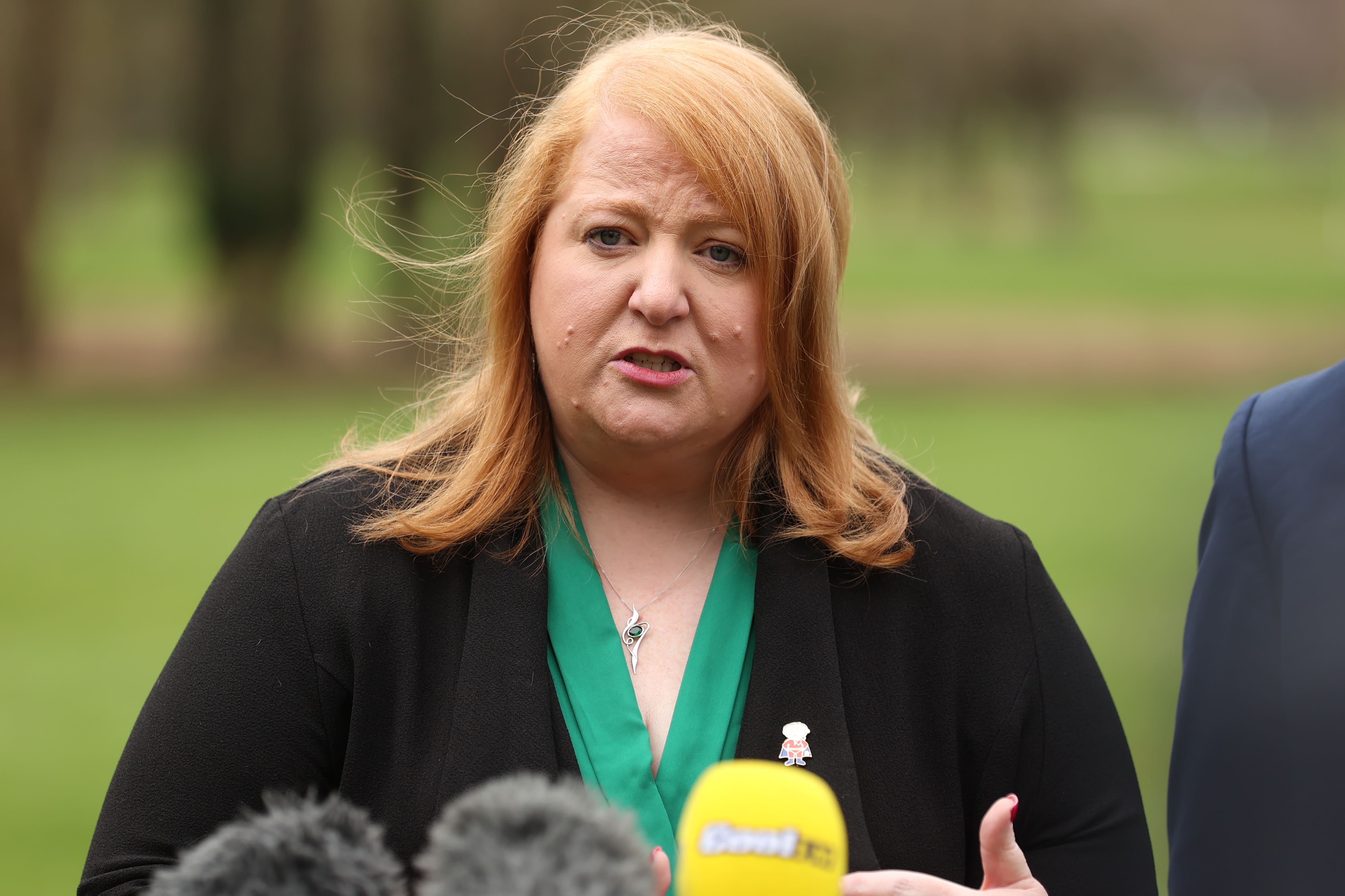 Naomi Long (Liam McBurney/PA)