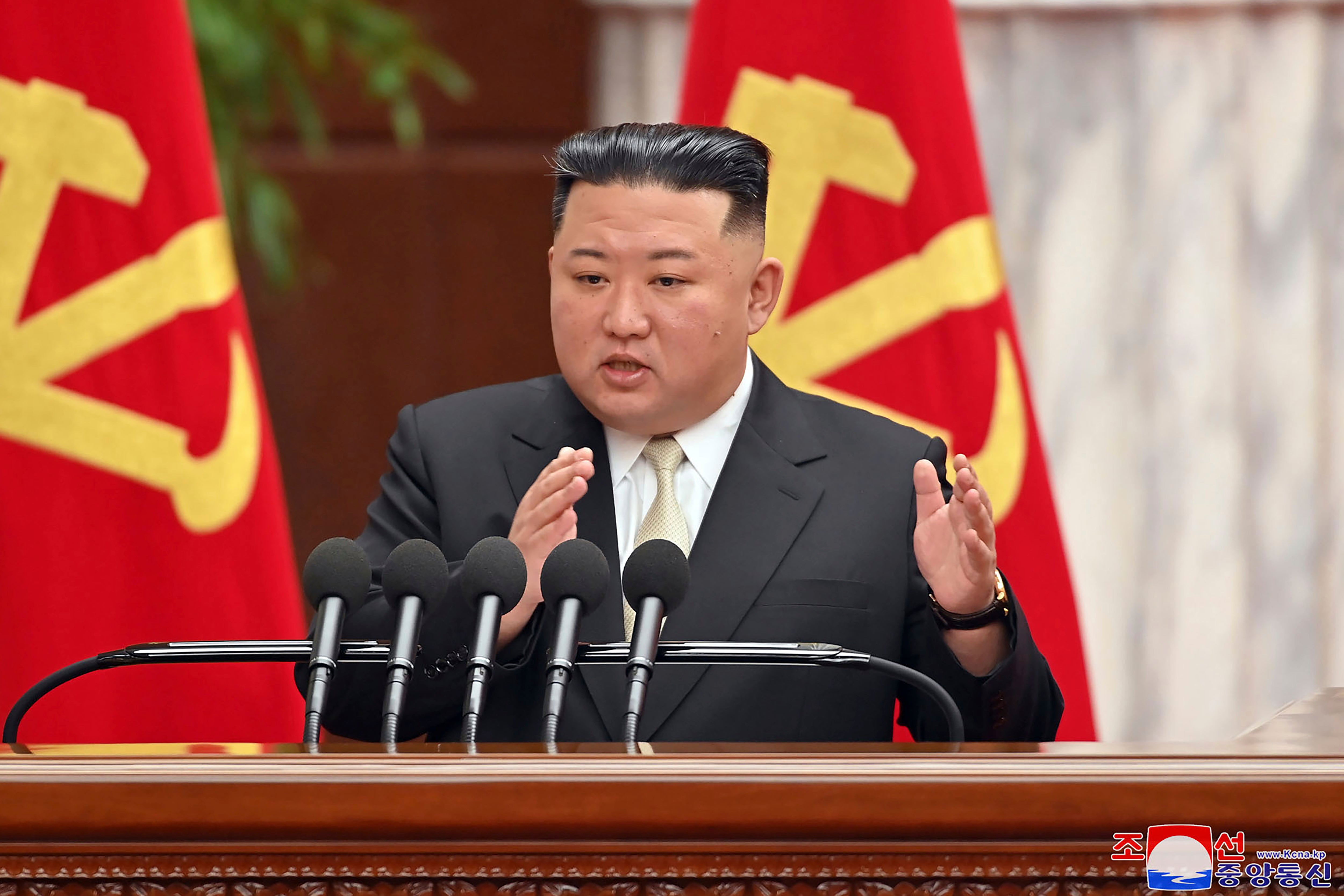 Kim Jong Un has suggested tighter government control over grain