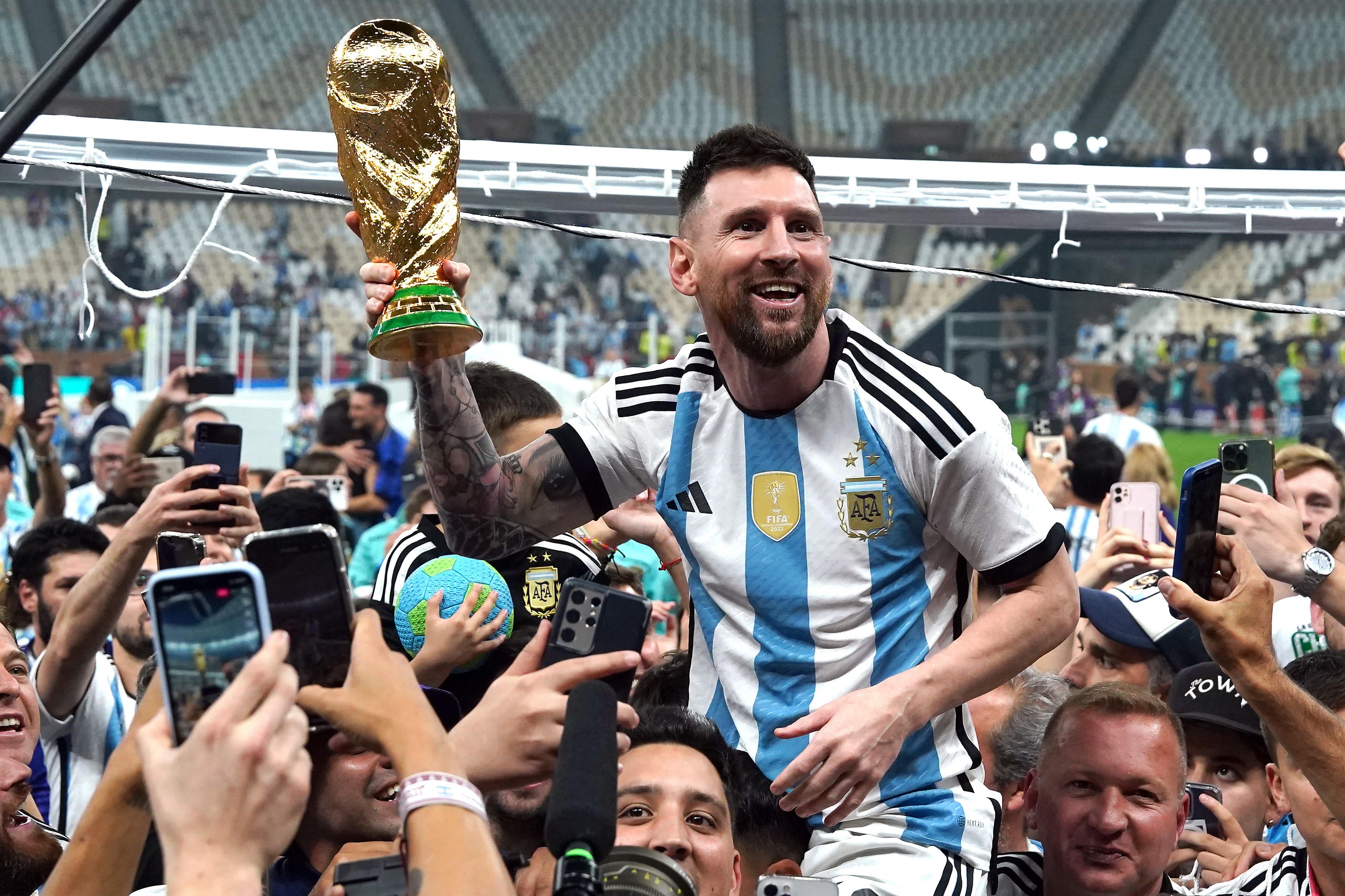 The high-scoring World Cup final another other ‘customer-friendly’ results cost Flutter nearly £40 million (Martin Rickett/PA)