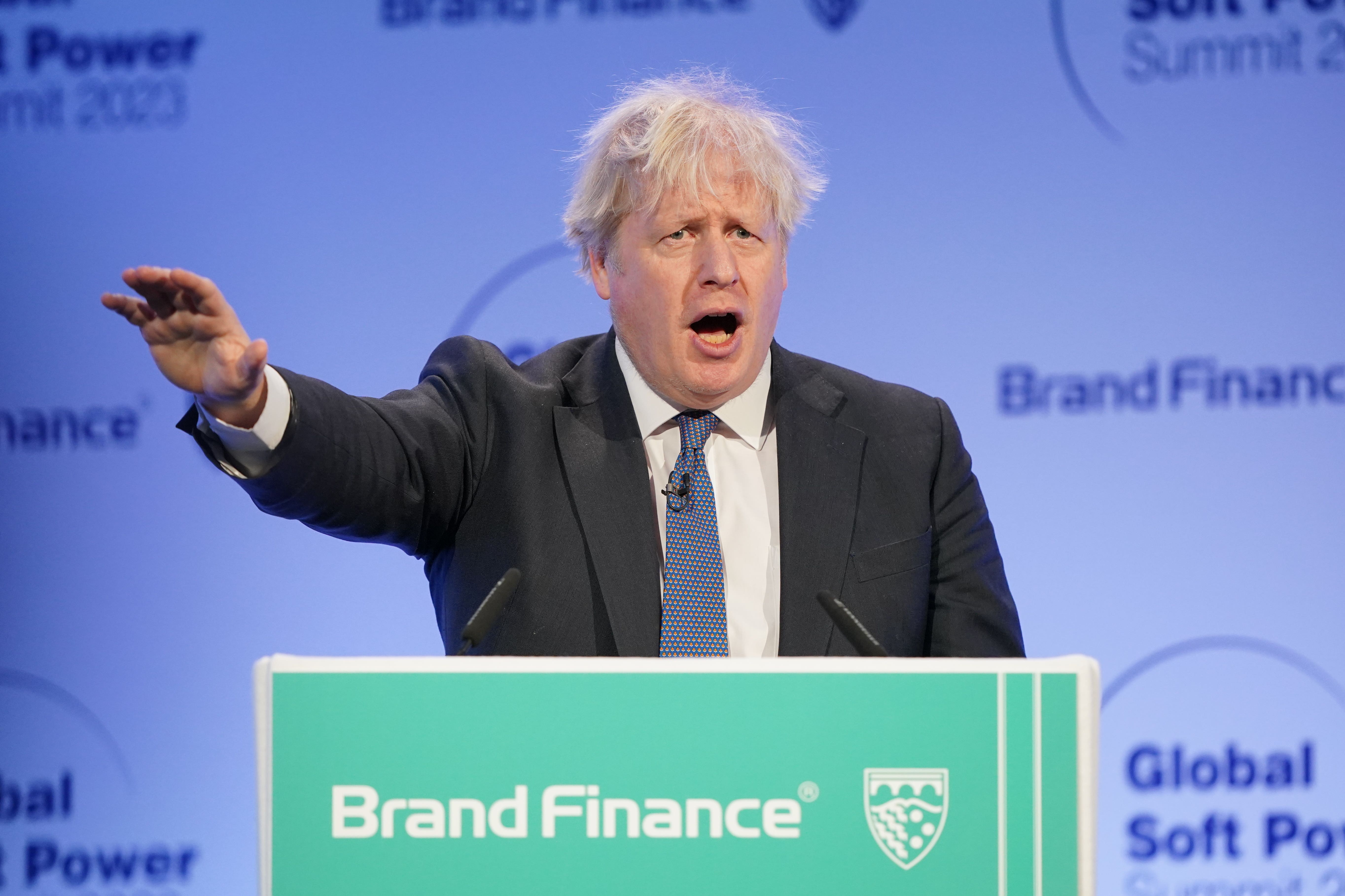 Former prime minister Boris Johnson (Jonathan Brady/PA)