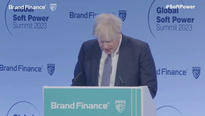 Boris Johnson said he does not understand why he was fined over Partygate