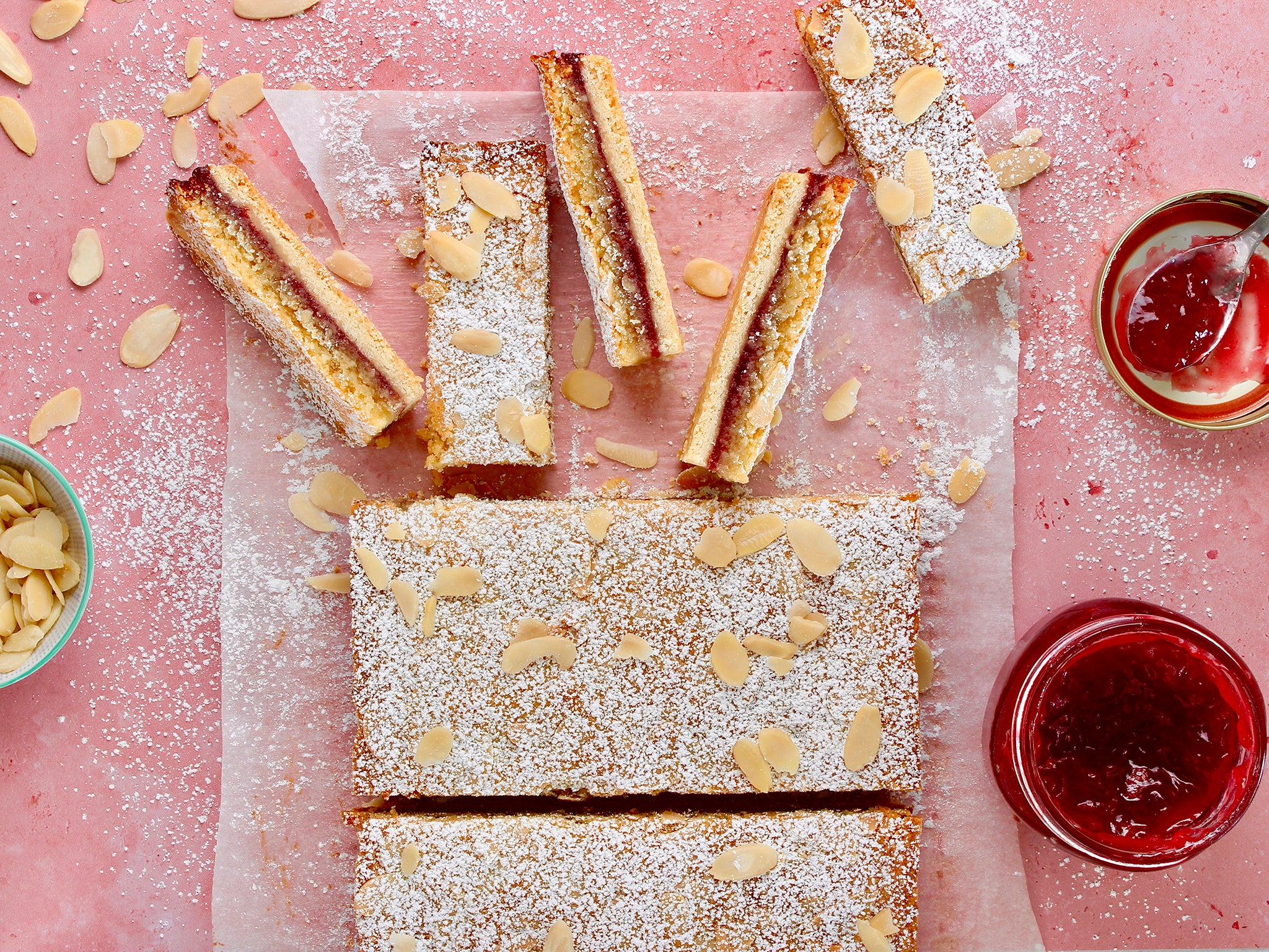 Tweaking this classic dish and turning it into a traybake makes it super convenient for transporting and for cutting