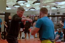 Conor McGregor enlists help of Stephen ‘Wonderboy’ Thompson on set of The Ultimate Fighter