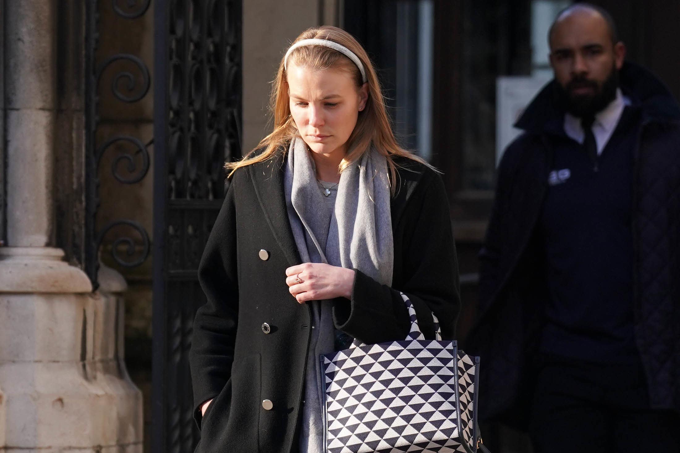 Louise Backstrom at the Royal Courts of Justice, London (Kirsty O’Connor/PA)