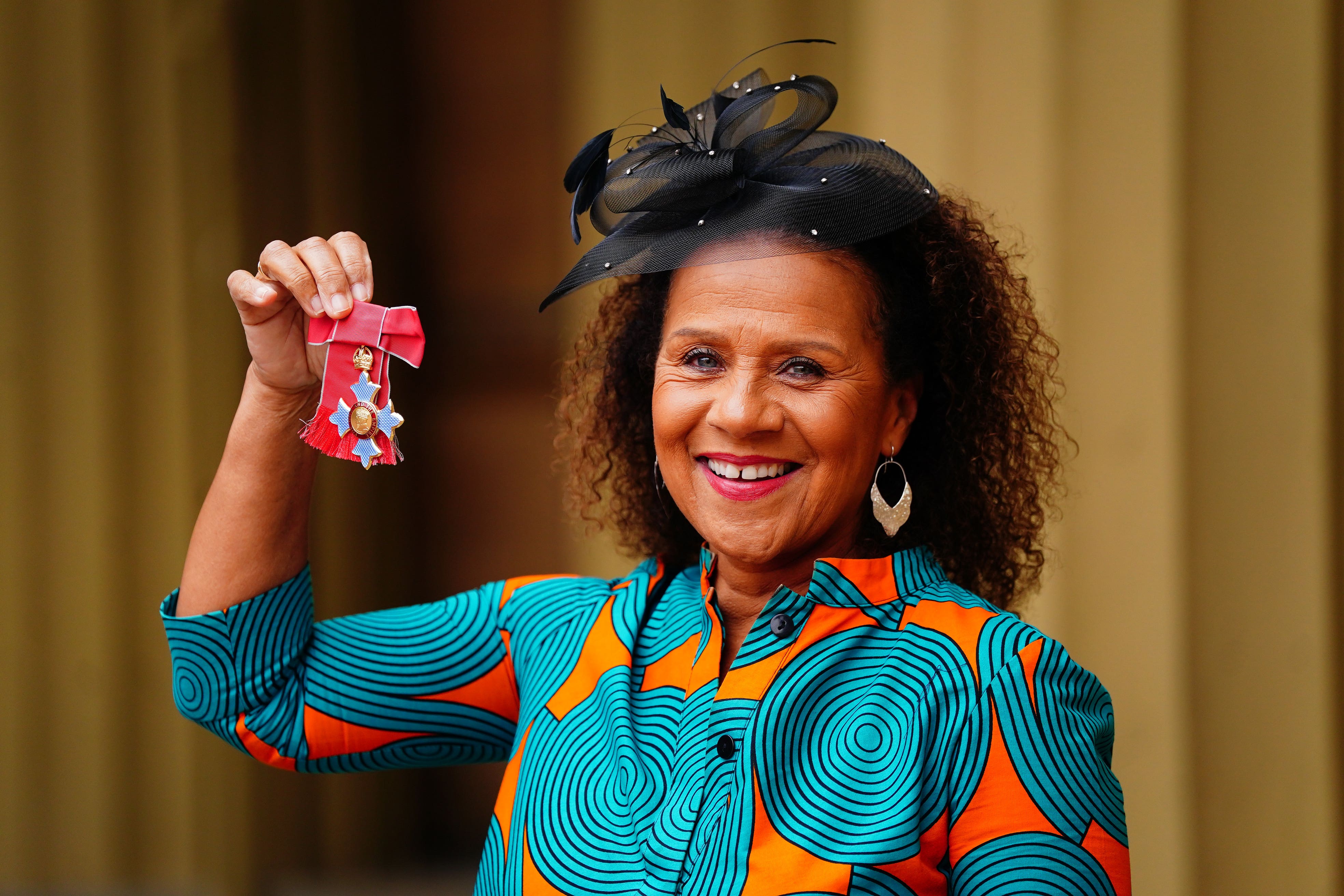 Chi-chi Nwanoku after she was made a CBE (Victoria Jones/PA)