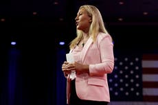 Marjorie Taylor Greene prompts CPAC crowd to boo Zelensky