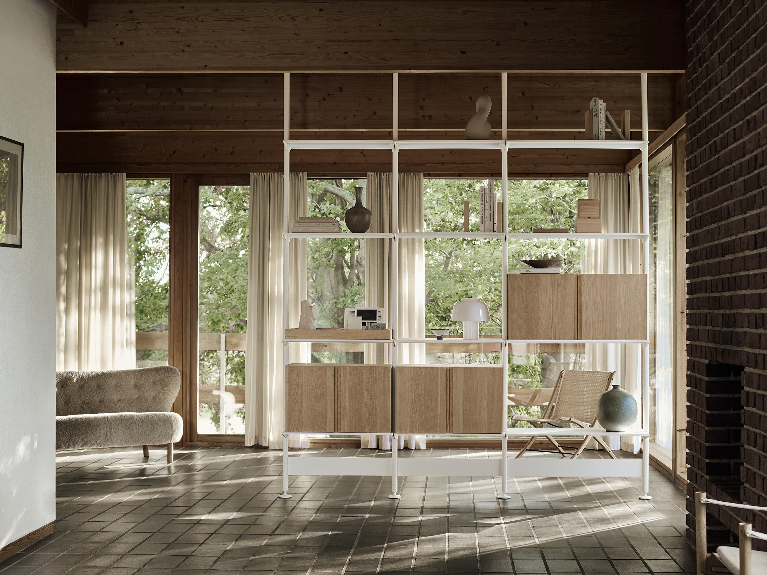 Pira G2, Oak, by Anna von Schewen, Björn Dahlström and String Furniture