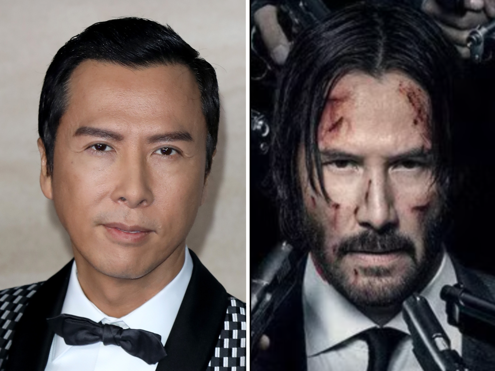 Donnie Yen and Keanu Reeves in ‘John Wick’