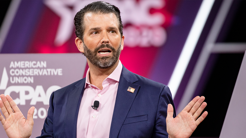 Donald Trump Jr insults senator John Fetterman’s condition in Cpac rant