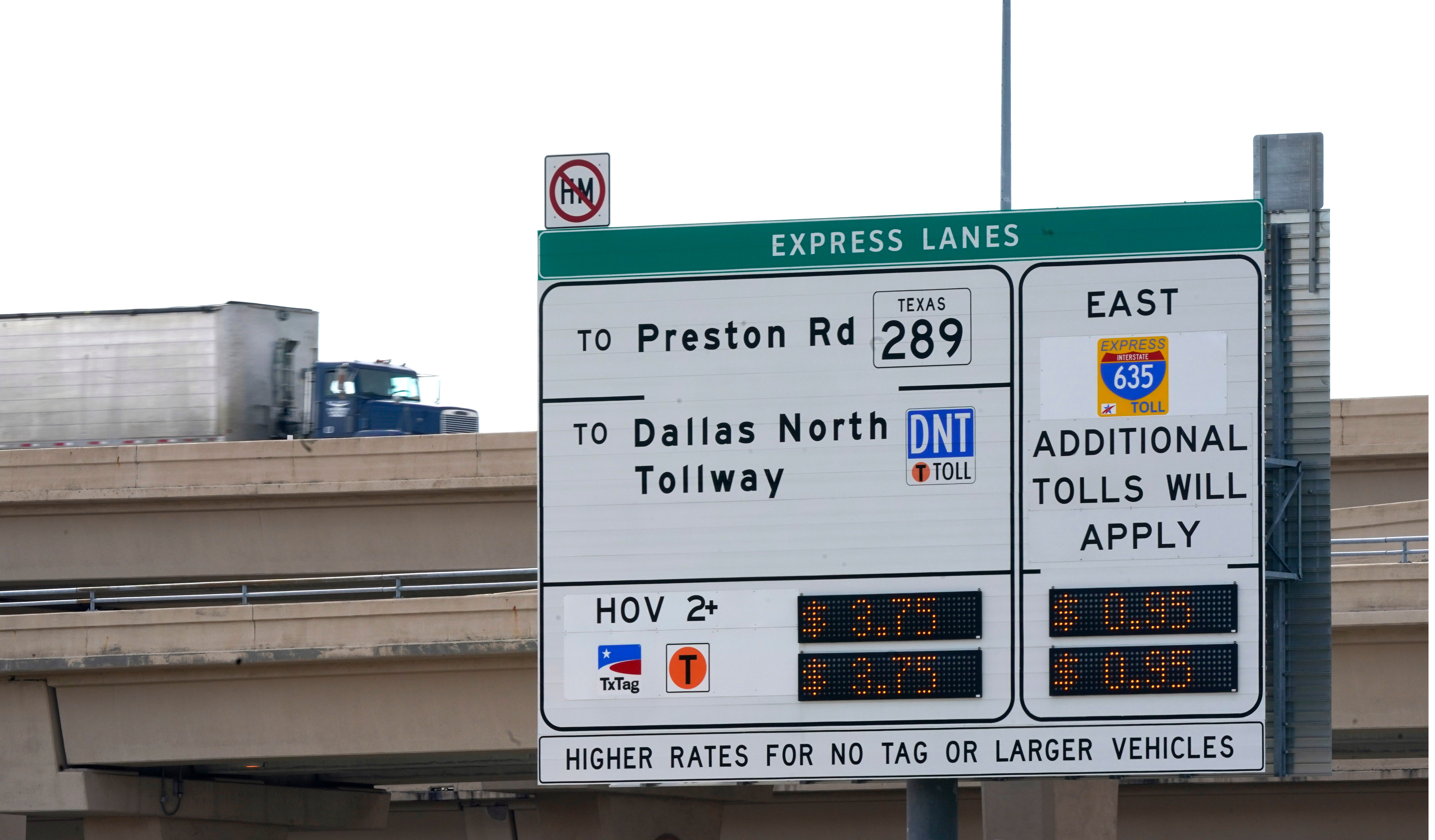 Infrastructure Toll Lanes