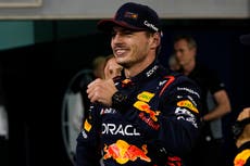 Max Verstappen takes pole at Bahrain Grand Prix but Lewis Hamilton down the order