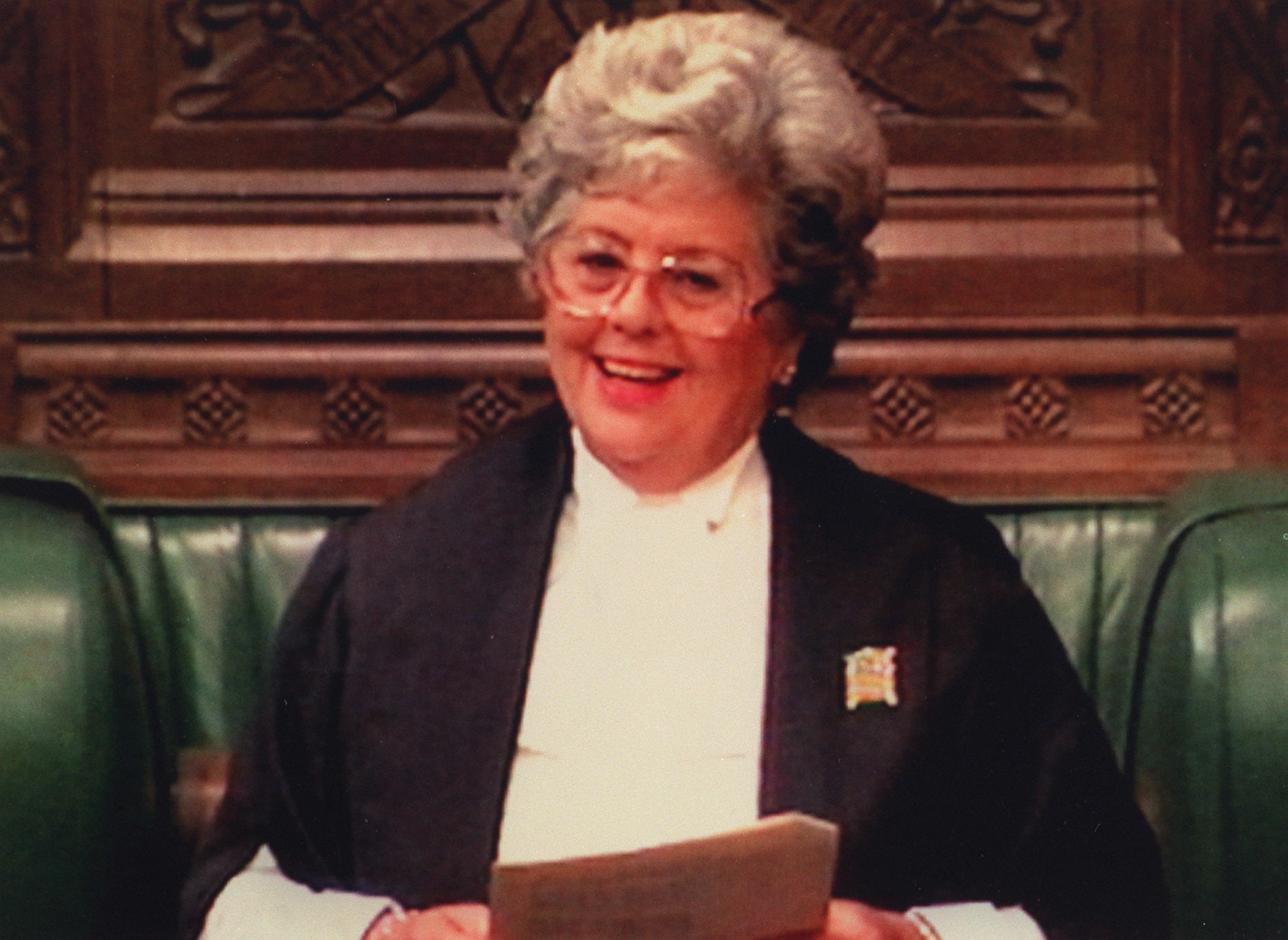 Betty Boothroyd was a widely respected speaker of the House