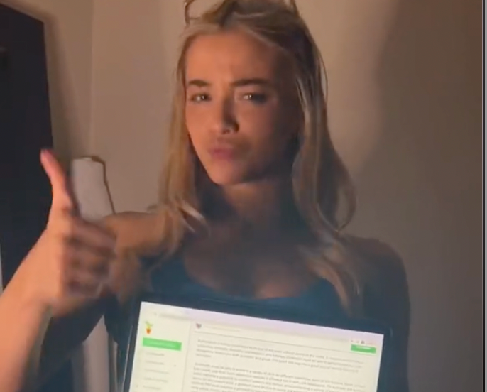 LSU cheerleader and social media influencer Olivia Dunne’s plug for using artificial intelligence on assignments prompted a warning from the college