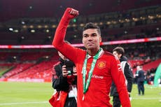 Erik ten Hag hails Casemiro’s winning mentality before Man Utd visit Liverpool